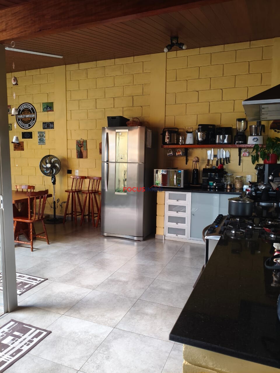 CASA  NO CONDOMÍNIO DR. FALSETTI – MOGI GUAÇU/SP- 3 DORMITÓRIOS