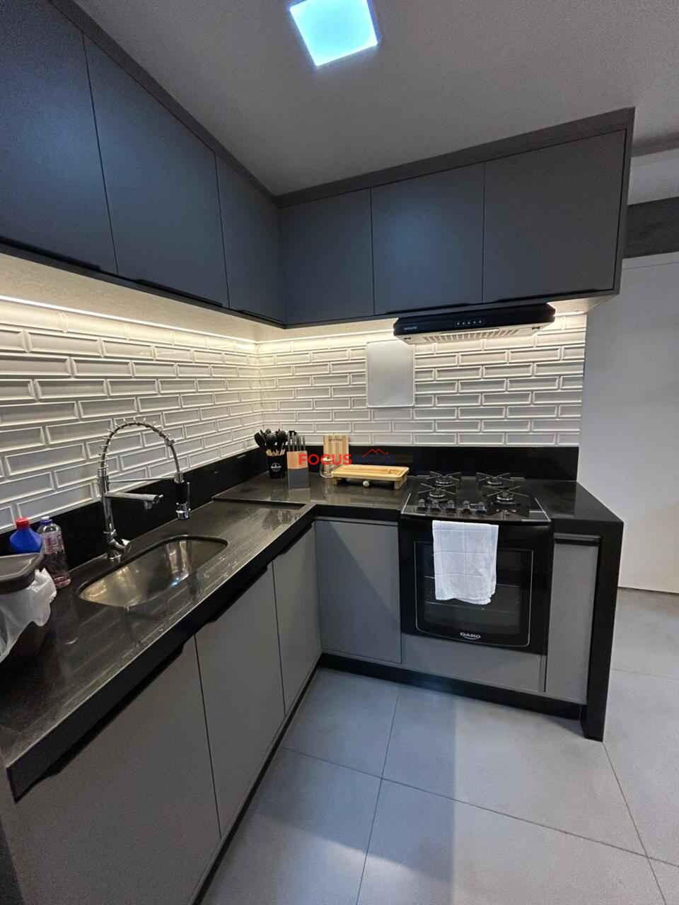 Apartamento Mobiliado para Alugar com 52 m², 2 Quartos e 2 banheiros, 1 Vaga coberta, R$2.500,00 Mensal