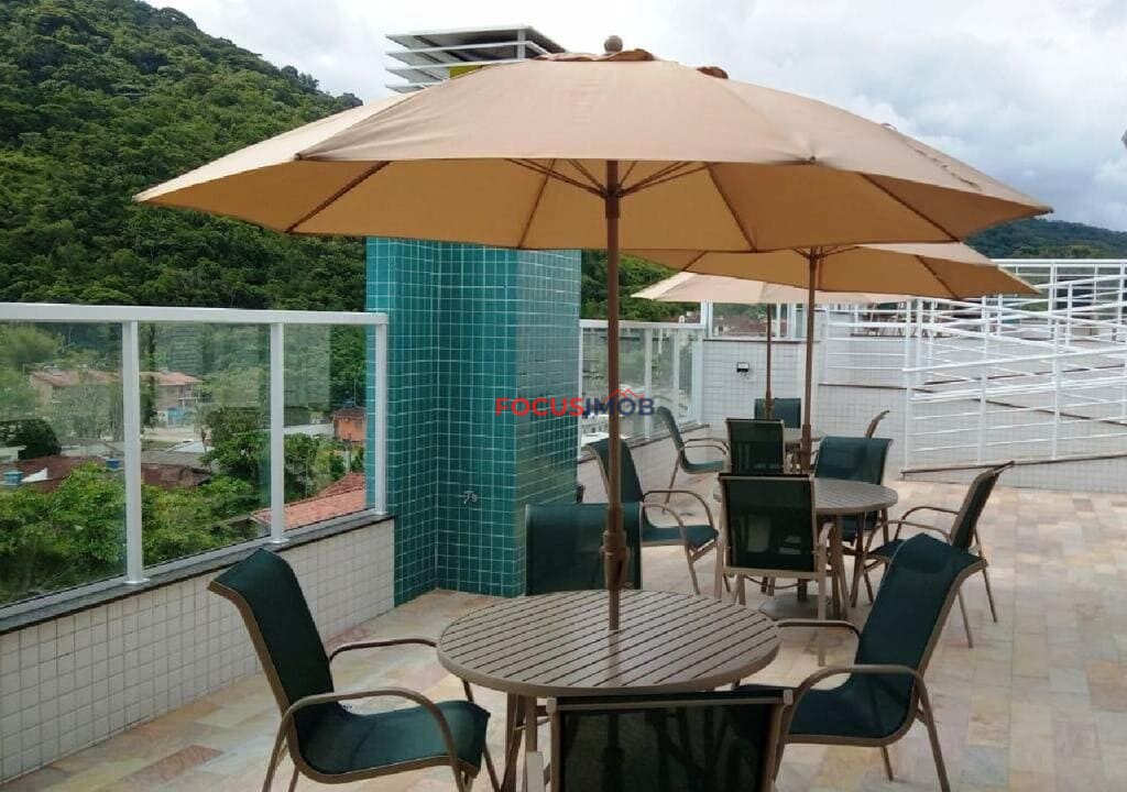 Apartamento à Venda na Praia das Toninhas – Ubatuba/SP | 3 Dormitórios, Suíte, Piscina e Porteira Fechada