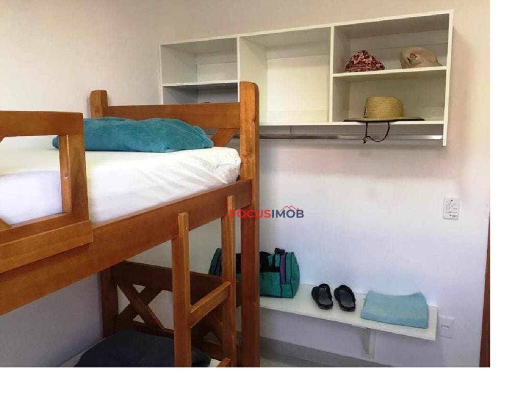 Apartamento à Venda na Praia das Toninhas – Ubatuba/SP | 3 Dormitórios, Suíte, Piscina e Porteira Fechada